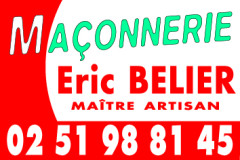 Logo du maçon Eric Belier adhérent Par'Temps 85