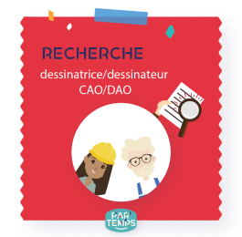 Par'Temps recherche un.e dessinateur.trice DAO CAO